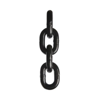 Vysokopevnostní řetěz ČERNÁ, G80, EN 818-2