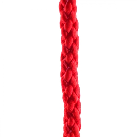 Textilní lano PPV pletené bez jádra, 8 pramenné