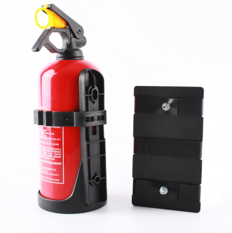Bezpečnostní držák pro hasicí přístroj 1 kg, bez vrtání